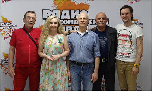 ВИА ЛЕЙСЯ ПЕСНЯ на Радио Комсомольская правда